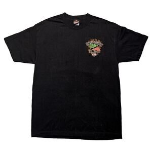 Harley Davidson T Shirt Large St Kitts Great Dane Biker Motorcycle Rally Sturgis